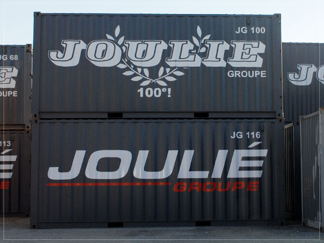Conteneur de Joulié Groupe
